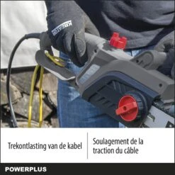 Powerplus POWEG10110 Elektrische Kettingzaag - 2200W - Zwaardlengte 400mm - Automatische Kettingsmering - Incl. 1x Ketting En 1x Zwaard -Tuingereedschaps Winkel 1200x1200 774