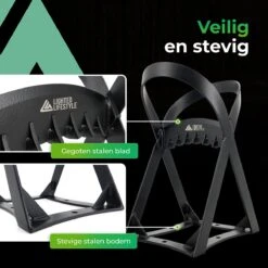 Lighted Lifestyle™| Houtklover Voor Aanmaakhout Incl. Kloofhamer - Houtsplijter - Houtkliever - Snel Haardhout - Gietijzer - Incl. Schroeven -Tuingereedschaps Winkel 1200x1200 790