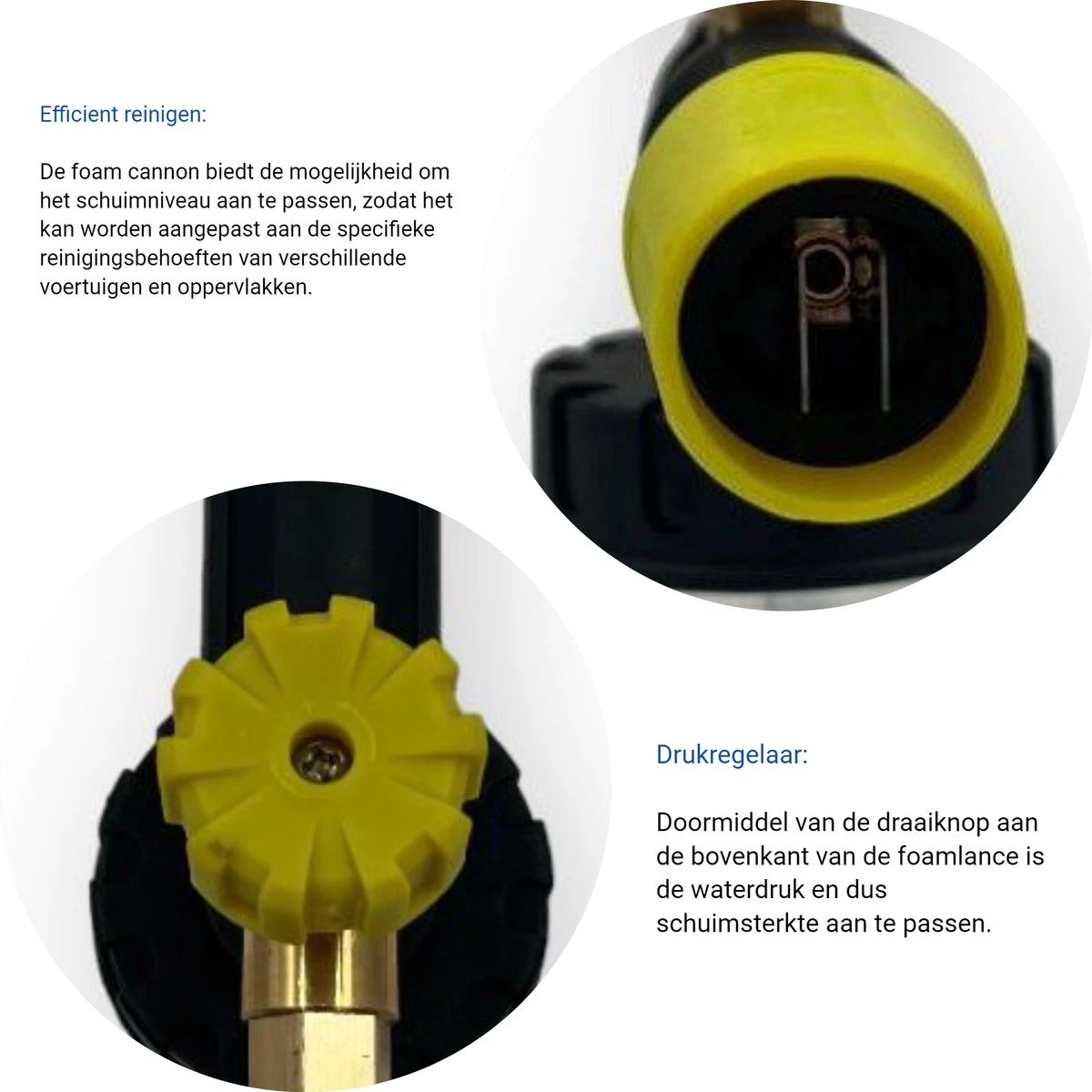 Jatso® Foam Cannon - Snow Foam - Foam Gun - Schuimlans - Foam Gun Auto - Foam Lance - Schuimsproeier - Snow Foam Cannon - Past Op Karcher K1 T/m K7 - Messing - Afneembaar Pistool 7 Jatso® Foam Cannon - Snow Foam - Foam Gun - Schuimlans - Foam Gun Auto - Foam Lance - Schuimsproeier - Snow Foam Cannon - Past Op Karcher K1 T/m K7 - Messing - Afneembaar Pistool - Afbeelding 5
