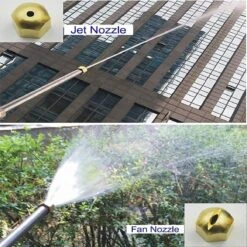 Merkloos Hogedruk-waterjet-Waterspuit-tuinslang | Spuitpistool Aansluiting Op Tuinslang | Hogedruk Waterpistool, Bevestiging Voor Tuinsproeier- Auto Wassen- Terras/tuin Reiniger -Tuingereedschaps Winkel 1200x1200 843