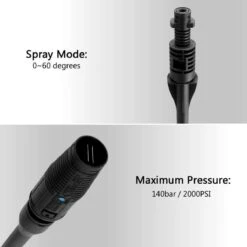 Merkloos 140 Bar Hogedrukspuitlans - Hogedrukreiniger Kärcher-opzetstuk - Verstelbare Sproeikop Voor Karcher Hogedrukreiniger - Accessoire Voor Karcher K1 K2 K3 K4 K5 K6 K7 13 Merkloos 140 Bar Hogedrukspuitlans - Hogedrukreiniger Kärcher-opzetstuk - Verstelbare Sproeikop Voor Karcher Hogedrukreiniger - Accessoire Voor Karcher K1 K2 K3 K4 K5 K6 K7 -Tuingereedschaps Winkel 1200x1200 850