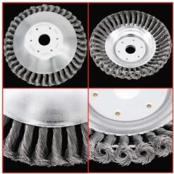 Onkruidborstel Voor Bosmaaier | 150mm /15 Cm Staalborstel Nieuw | Universele Onkruidborstel 150 Mm - Onkruidverwijderaar - Voegenborstel - Grastrimmer -Tuingereedschaps Winkel 1200x1200 872