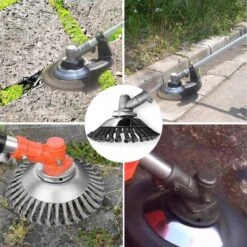 Merkloos Onkruidborstel - Voegenborstel - Elektrisch - Bosmaaier - Staalborstel - Universeel - 20cm -Tuingereedschaps Winkel 1200x1200 910