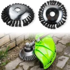 Merkloos Onkruidborstel - Voegenborstel - Elektrisch - Bosmaaier - Staalborstel - Universeel - 20cm -Tuingereedschaps Winkel 1200x1200 912