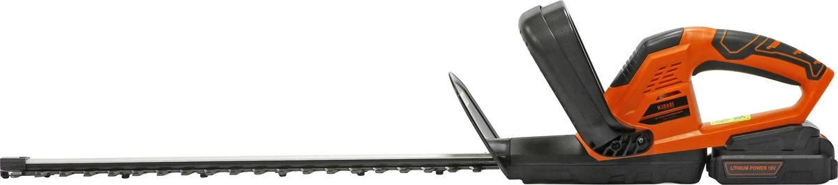 Kibani Accu Heggenschaar – Inclusief 2000mAh Li-ion Accu – 51 Cm Zwaardlengte - 18V 8 Kibani Accu Heggenschaar – Inclusief 2000mAh Li-ion Accu – 51 Cm Zwaardlengte - 18V - Afbeelding 6
