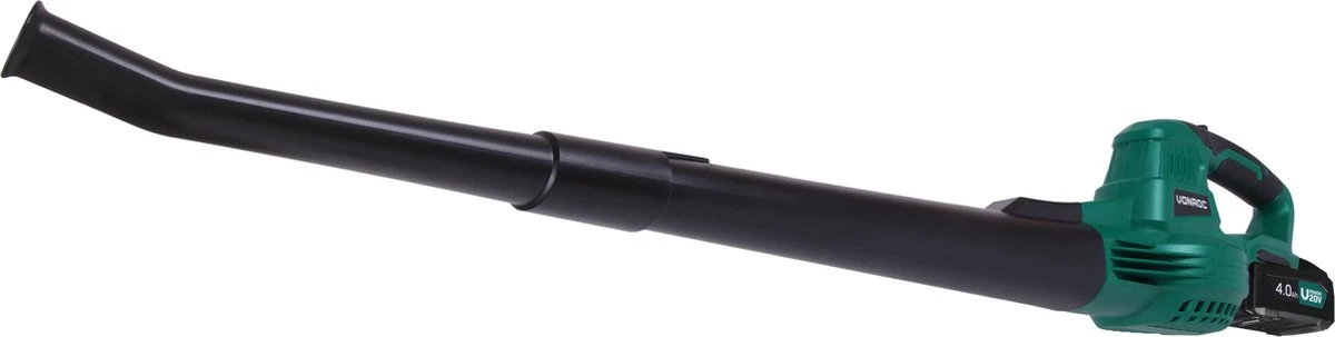 VONROC Accu Bladblazer – VPower 20V – 2 Standen – Max. Blaassnelheid 190km/u – Incl. 4.0Ah Accu En Sneloplader 3 VONROC Accu Bladblazer – VPower 20V – 2 Standen – Max. Blaassnelheid 190km/u – Incl. 4.0Ah Accu En Sneloplader - Afbeelding 2