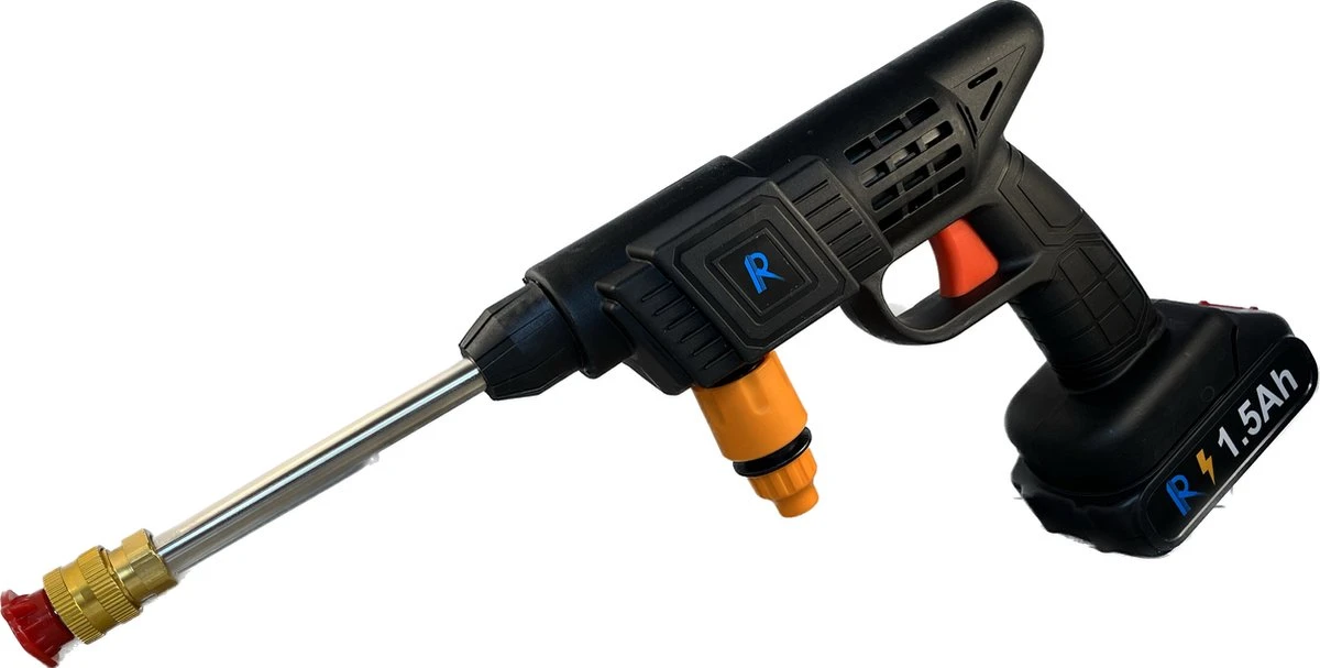 Hogedrukreinger Op Accu - Inclusief Opbergkoffer - Foam Gun - Foam Sprayer - Schuimpistool - Schuimsproeier - Hogedruk Pistool - Inclusief Accesoires 3 Hogedrukreinger Op Accu - Inclusief Opbergkoffer - Foam Gun - Foam Sprayer - Schuimpistool - Schuimsproeier - Hogedruk Pistool - Inclusief Accesoires