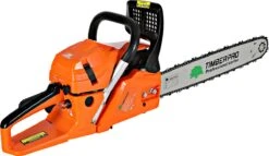 TIMBERPRO - Kettingzaag - 62 Cc - Benzine - Zwaardlengte 50 Cm - Met Transportzak - Met 2e Ketting -Tuingereedschaps Winkel 1200x694