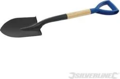Silverline Mini Spade Met Ronde Kop En Houten Schacht - 70 Cm -Tuingereedschaps Winkel 1200x794 5