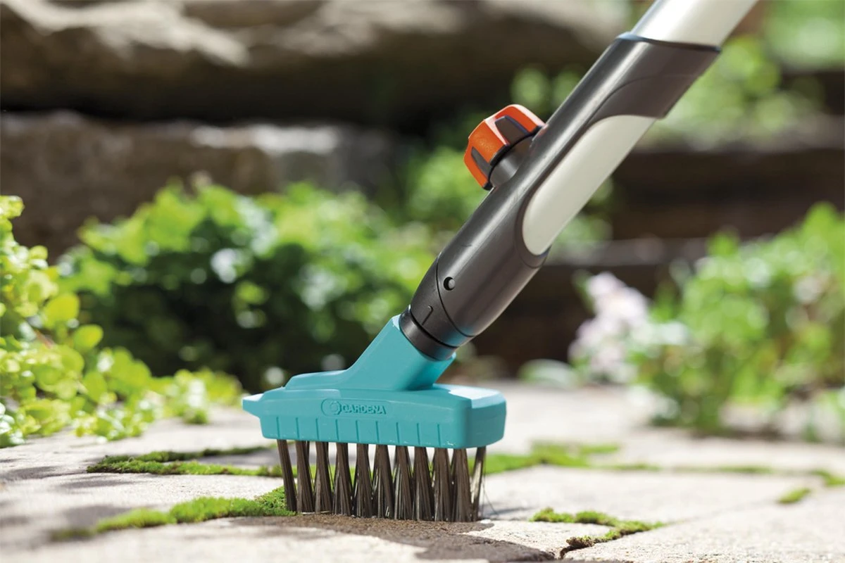 GARDENA Combisysteem Voegenborstel M Metaal - Aanbevolen Steellengte 130 /150 Cm 13 GARDENA Combisysteem Voegenborstel M Metaal - Aanbevolen Steellengte 130 /150 Cm - Afbeelding 11