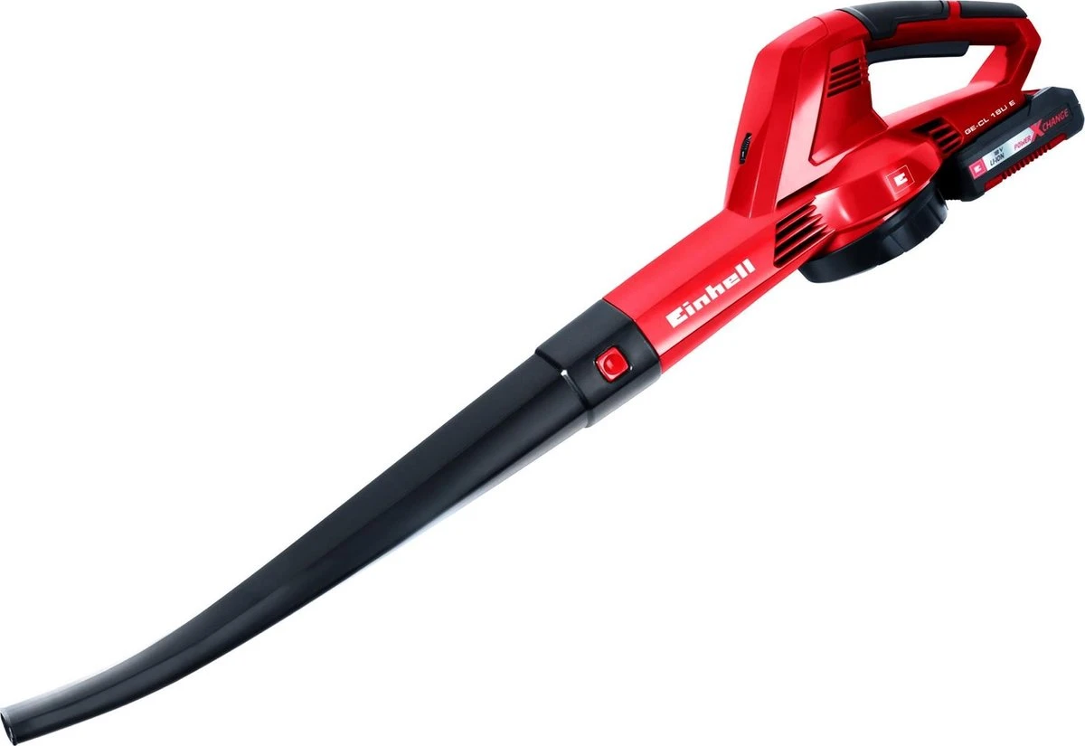 Einhell Accu Bladblazer GE-CL 18 Li E Kit (1x2,0Ah) Power X-Change (Li-Ion - 18 V - 12000 Min-1 - 210 Km/h Blaasluchtstroom - Incl. 2,0 Ah Accu En Lader) 3 Einhell Accu Bladblazer GE-CL 18 Li E Kit (1x2,0Ah) Power X-Change (Li-Ion - 18 V - 12000 Min-1 - 210 Km/h Blaasluchtstroom - Incl. 2,0 Ah Accu En Lader)