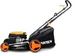 FUXTEC Grasmaaier Benzine - 46cm - Zelfrijdend / Zelftrekkend / Achterwielaandrijving - Mulchfunctie - Opvangbak 50L - FX-RM4646 23 FUXTEC Grasmaaier Benzine - 46cm - Zelfrijdend / Zelftrekkend / Achterwielaandrijving - Mulchfunctie - Opvangbak 50L - FX-RM4646 -Tuingereedschaps Winkel 1200x856