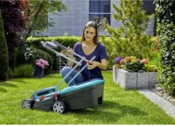 GARDENA - PowerMax 32/36V P4A Ready To Use Set - Grasmaaier (gemotoriseerd) - Maaihoogte 60mm - Snijbreedte 32 Cm -Tuingereedschaps Winkel 1200x865 3