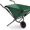 Relaxdays Kruiwagen Opvouwbaar - Inklapbare Tuinwagen - Vouwkruiwagen - Groen - 50 L -Tuingereedschaps Winkel 1200x875