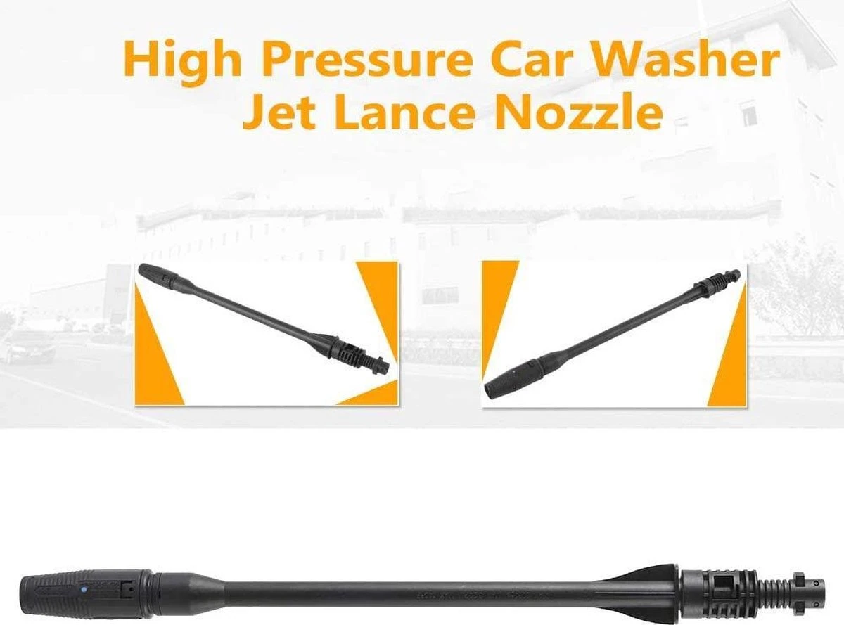 Merkloos 140 Bar Hogedrukspuitlans - Hogedrukreiniger Kärcher-opzetstuk - Verstelbare Sproeikop Voor Karcher Hogedrukreiniger - Accessoire Voor Karcher K1 K2 K3 K4 K5 K6 K7 7 Merkloos 140 Bar Hogedrukspuitlans - Hogedrukreiniger Kärcher-opzetstuk - Verstelbare Sproeikop Voor Karcher Hogedrukreiniger - Accessoire Voor Karcher K1 K2 K3 K4 K5 K6 K7 - Afbeelding 5