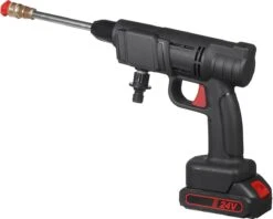 Merkloos Drillpro Elektrische Accu - Hogedrukreiniger - 30Bar - Multifunctioneel Mondstuk - Draagbaar Oplaadbaar Snoerloos - Zwart -Tuingereedschaps Winkel 1200x960