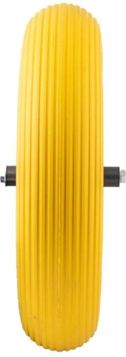 Merkloos Kruiwagenwiel Anti Lek - 4.80/4.00-8 - Massief PU Band - Lekvrij Wiel Met 130mm As - Kruiwagenband 4.80/400 Voor Kruiwagen -Tuingereedschaps Winkel 424x1200