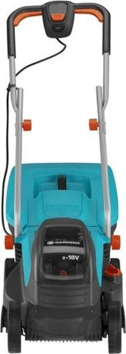 GARDENA - PowerMax 32/36V P4A Ready To Use Set - Grasmaaier (gemotoriseerd) - Maaihoogte 60mm - Snijbreedte 32 Cm -Tuingereedschaps Winkel 429x1200