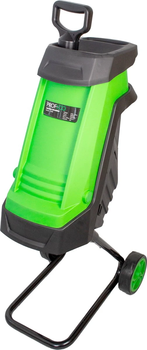 Profeco Stille Hakselaar 2000W - Tuinhakselaar - Versnipperaar Voor 45mm Takdikte - Incl. 50 Liter Opvangzak En Veilige Duwstok 3 Profeco Stille Hakselaar 2000W - Tuinhakselaar - Versnipperaar Voor 45mm Takdikte - Incl. 50 Liter Opvangzak En Veilige Duwstok