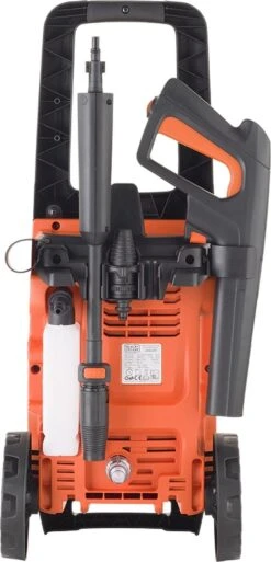 Black & Decker BLACK+DECKER Hogedrukreiniger BXPW1600PE - 1600 Watt - 125 Bar - 420 L/u - Verrijdbaar -Tuingereedschaps Winkel 578x1200
