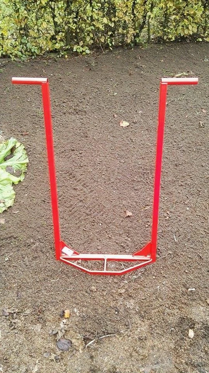 Woelvork Spitvork 5 Tanden 52cm Breed 25 Cm Diep Polet 4 Woelvork Spitvork 5 Tanden 52cm Breed 25 Cm Diep Polet - Afbeelding 2