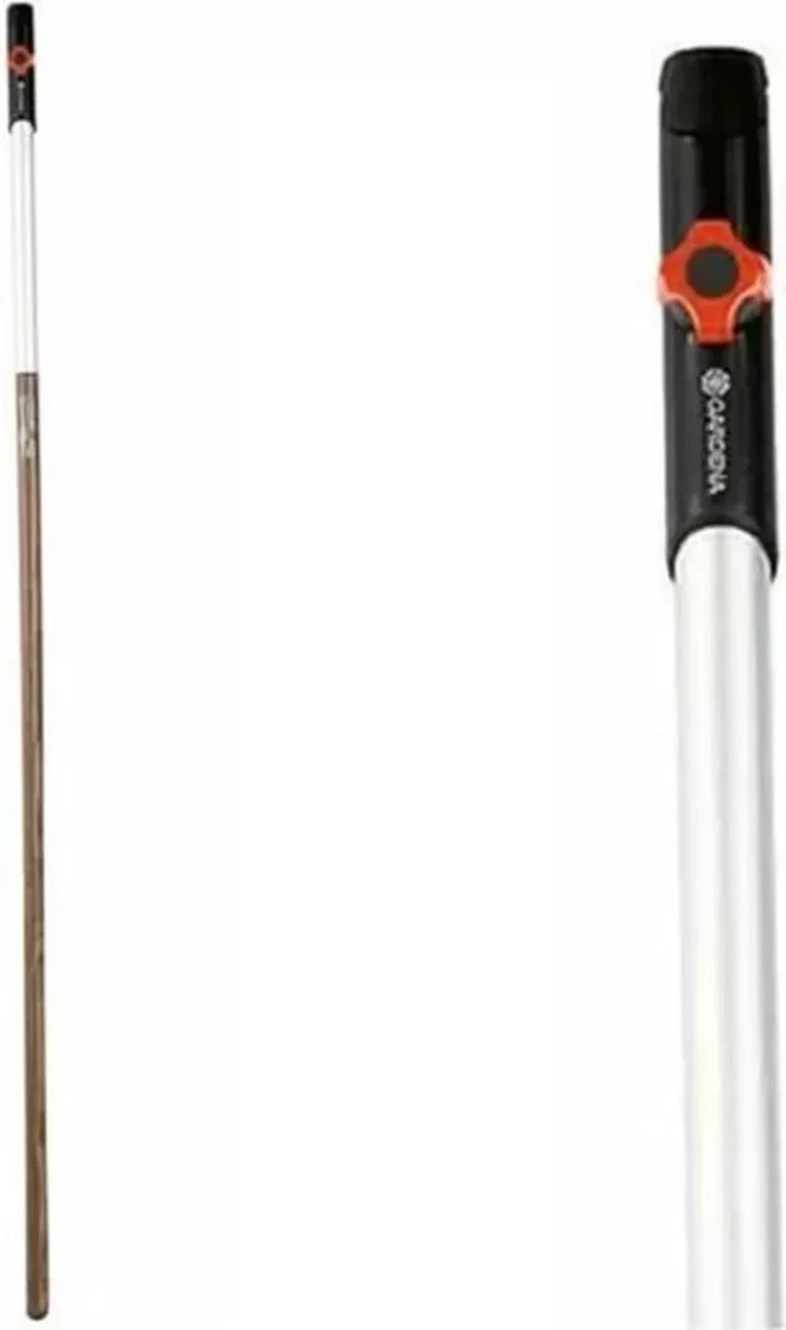 GARDENA Combisysteem Houtensteel 150cm FSC Essenhout / Aluminium 7 GARDENA Combisysteem Houtensteel 150cm FSC Essenhout / Aluminium - Afbeelding 5