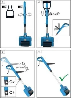 Güde Elektrische Oppervlakte- En Voegenreiniger - MET Telescopische Stang & 4 Voegenborstels - GUB 500 14 Güde Elektrische Oppervlakte- En Voegenreiniger - MET Telescopische Stang & 4 Voegenborstels - GUB 500 -Tuingereedschaps Winkel 868x1200 3