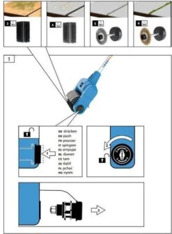 Güde Elektrische Oppervlakte- En Voegenreiniger - MET Telescopische Stang & 4 Voegenborstels - GUB 500 15 Güde Elektrische Oppervlakte- En Voegenreiniger - MET Telescopische Stang & 4 Voegenborstels - GUB 500 -Tuingereedschaps Winkel 883x1200 2
