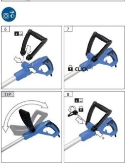 Güde Elektrische Onkruidborstel - Voegenreiniger - 400 Watt - GRF 401 -Tuingereedschaps Winkel 927x1200 2