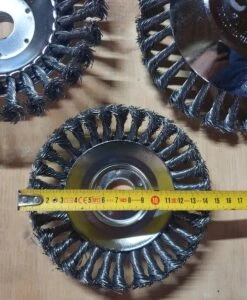 Onkruidborstel Voor Bosmaaier | 150mm /15 Cm Staalborstel Nieuw | Universele Onkruidborstel 150 Mm - Onkruidverwijderaar - Voegenborstel - Grastrimmer -Tuingereedschaps Winkel 988x1200 4